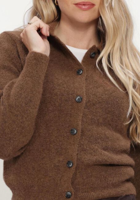 Braune KNIT-TED Strickjacke DANNY CARDIGAN - large