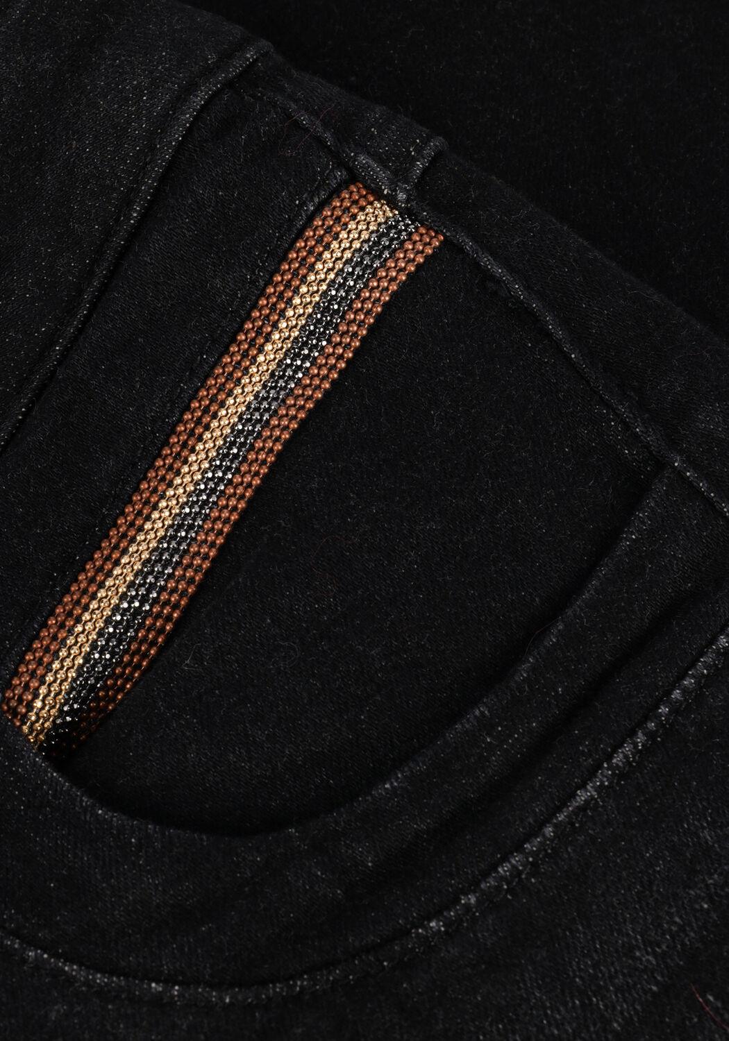 Graue MOS MOSH Skinny jeans NAOMI CHAIN BRUSHED JEANS - large