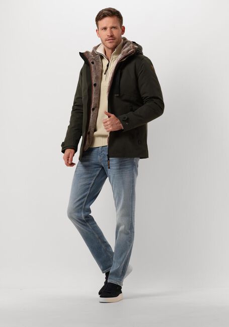 Grüne PME LEGEND Parkas SEMI LONG JACKET SNOWPACK TRAIL RIPSTOP - large