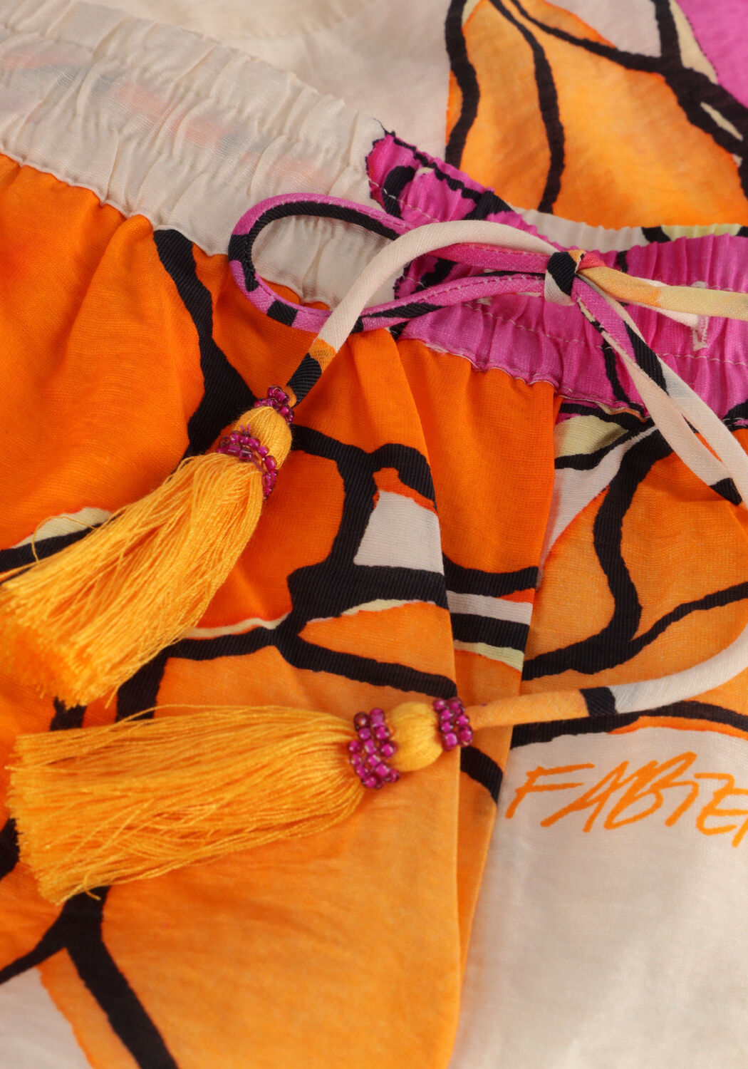 Gelbe FABIENNE CHAPOT Kurze Hose BOY SHORTS - large