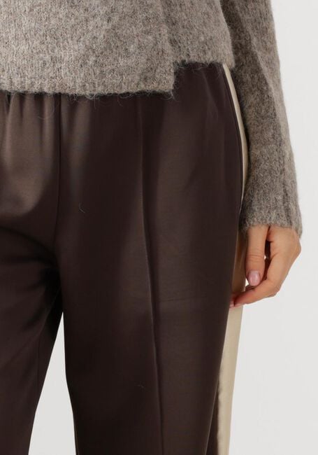 Braune NEO NOIR Weite Hose PUGGY TRACK SUIT PANTS - large