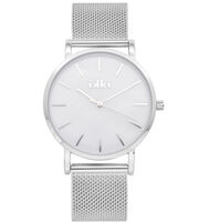 Silberne IKKI Uhr VIDA - medium
