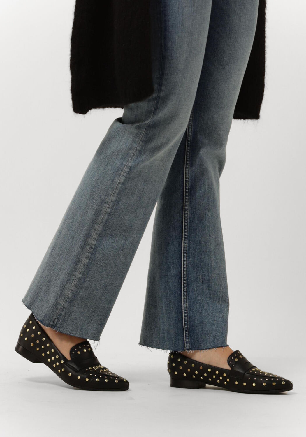 Schwarze NOTRE-V Loafer 20046-04 - large