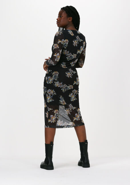 Schwarze JUST FEMALE Midikleid ANLIA DRESS - large