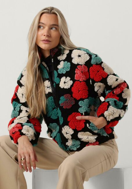 Schwarze ANOTHER LABEL Strickjacke SARA JACKET - large