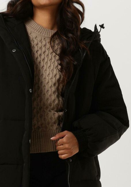Schwarze ENVII Wattierte Jack ENPOINT JACKET 6862 - large