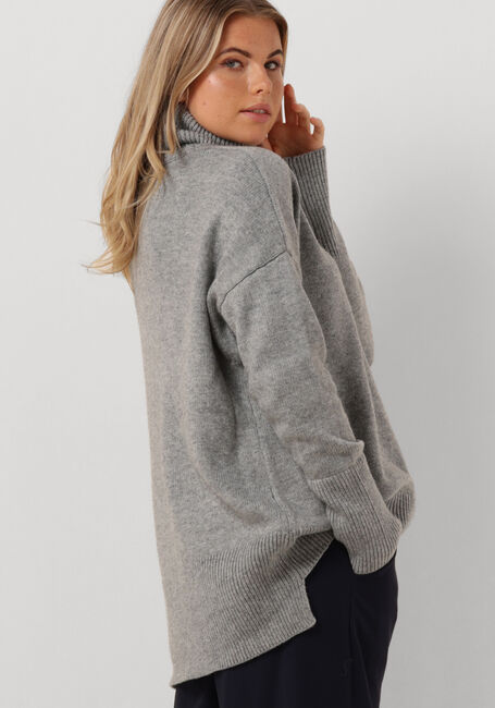 Graue CO'COUTURE Rollkragenpullover MAJA ROLL NECK - large