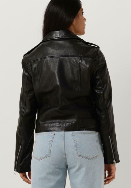 Schwarze CATWALK JUNKIE Lederjack JK BIKER BABE - large