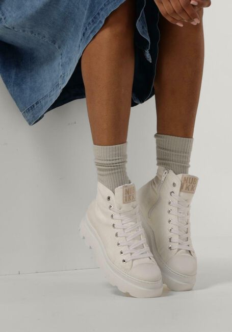 Weiße NUBIKK Sneaker high MONRO CHARLY - large