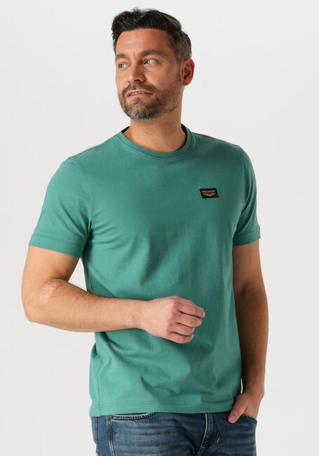 Grüne PME LEGEND T-shirt SHORT SLEEVE R-NECK GUYVER TEE - large