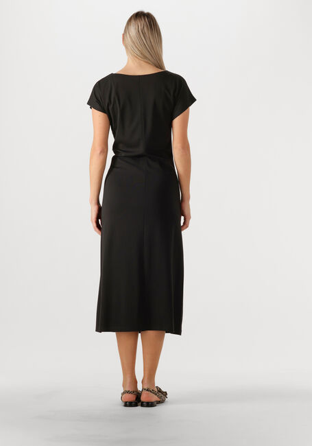 Schwarze KNIT-TED Midikleid ZWAAN - large