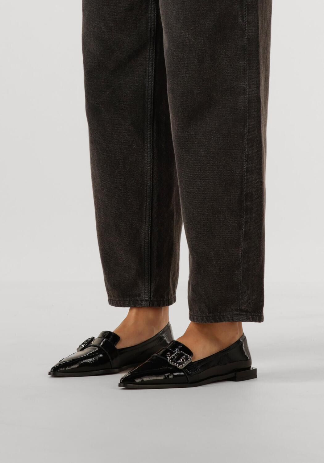 Schwarze FLORIS VAN BOMMEL Loafer SFW-40051 GYNNI - large