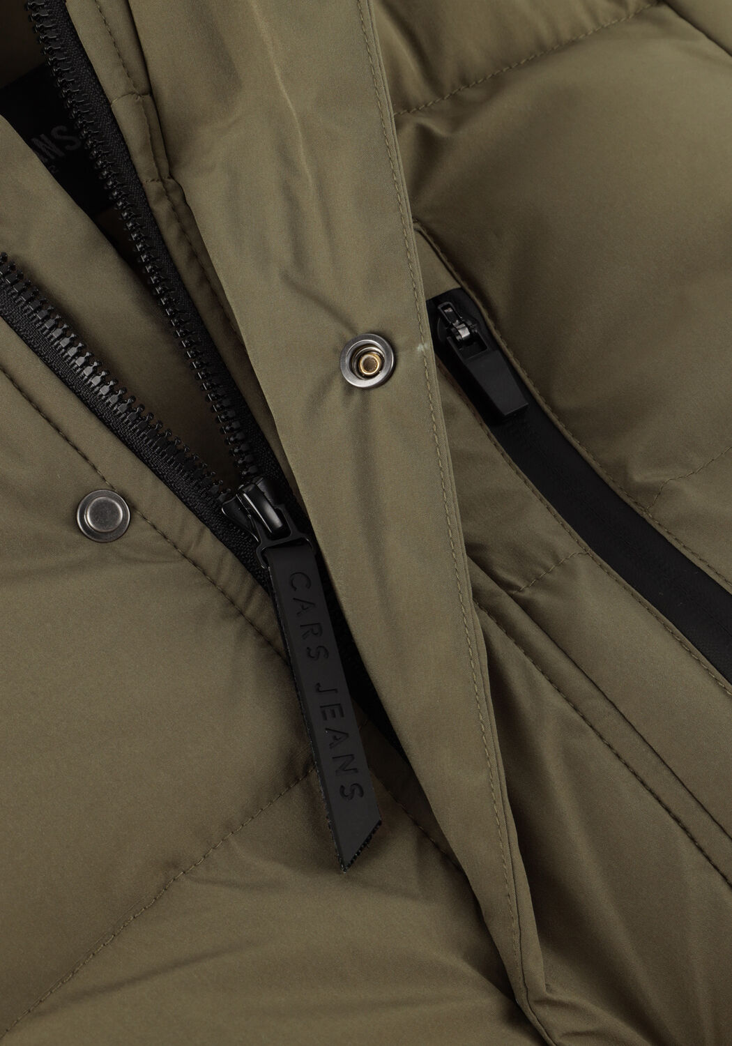 Olive CARS JEANS Wattierte Jack WICKAM - large