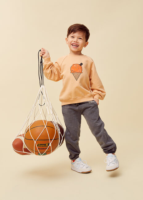 Sproet & Sprout Sweatshirt RAGLAN SWEATSHIRT ICE CREAM - large