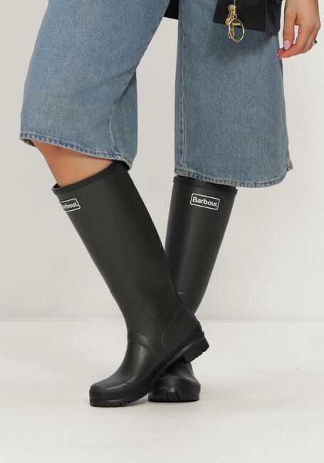 Gr&uuml;ne BARBOUR Gummistiefel BARBOUR ABBEY TALL WELLY - large