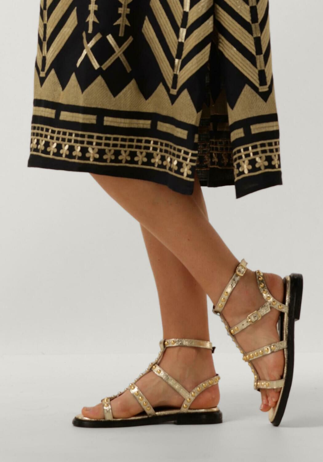 Goldfarbene BLASZ Sandalen 1GAMBA100 - large