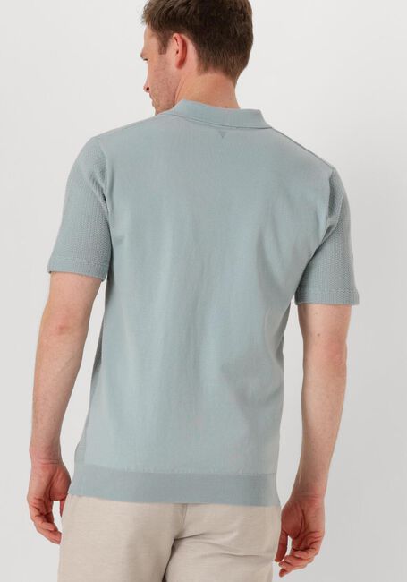 Hellblau PURE PATH Polo-Shirt REGULAR FIT POLO SS KNITWEAR - large