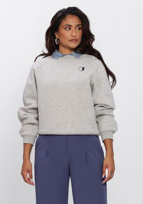 Graue ANOTHER LABEL Sweatshirt ALNIYA SAILOR SWEAT L/S - large