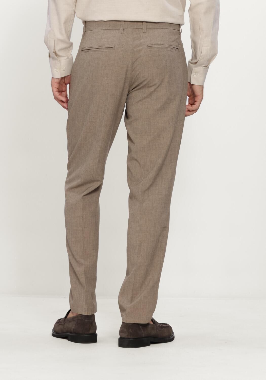 Beige LES DEUX Hose COMO REG SUIT PANTS - large