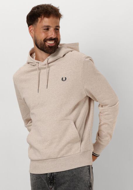 Nicht-gerade weiss FRED PERRY Pullover & Cardigans TIPPED HOODED SWEATSHIRT - large