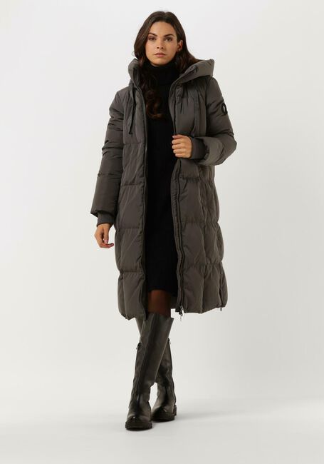 Graue MOS MOSH Wattierte Jack NOVA SQUARE DOWN COAT - large