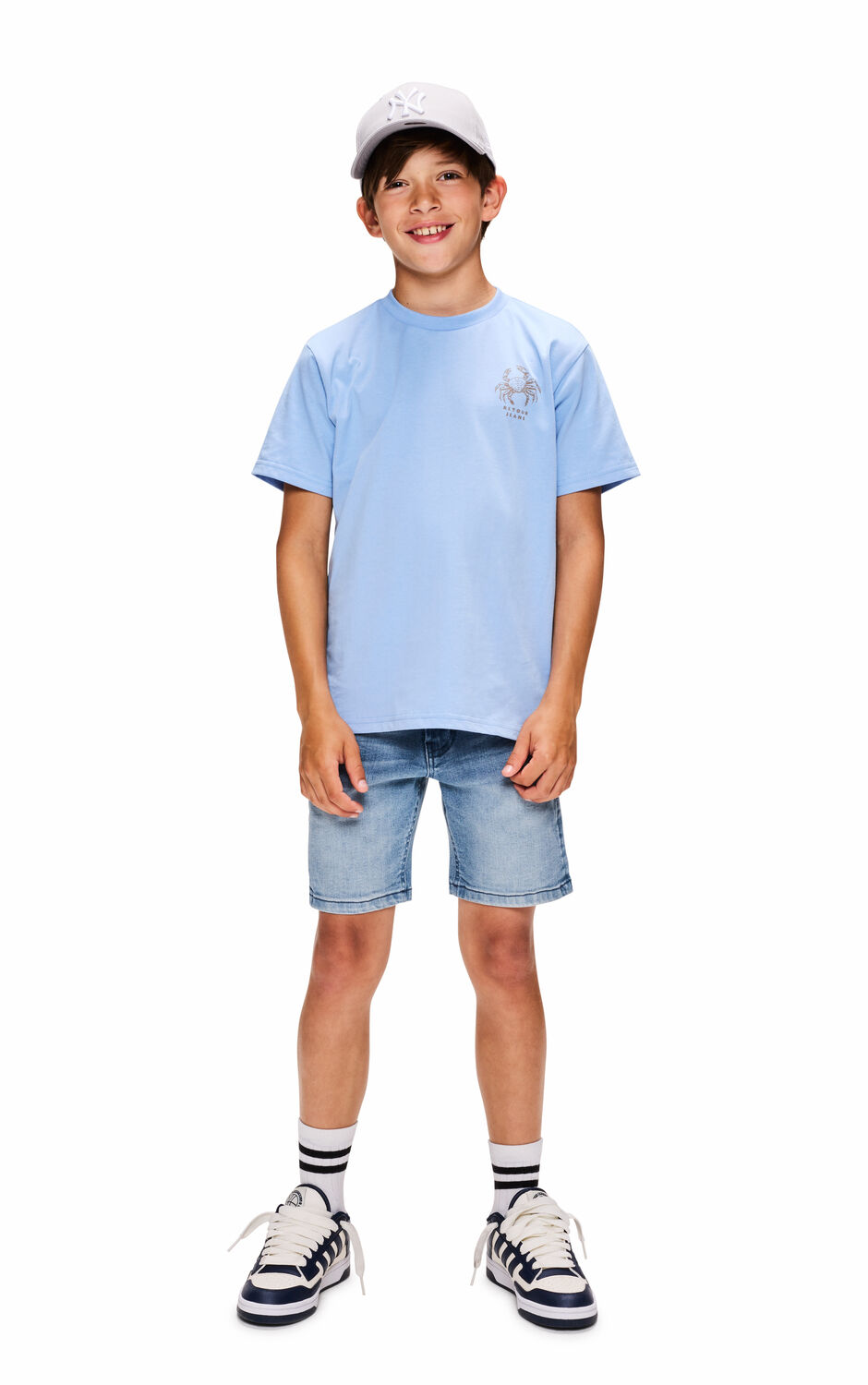 Graue RETOUR T-shirt DAMON - large