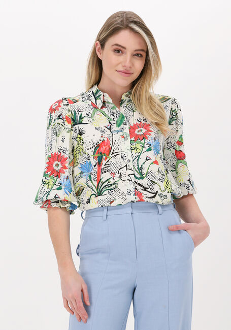 Creme POM AMSTERDAM Blusen WILD EMPIRE - large