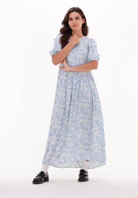 Hellblau ENVII Maxikleid ENGOLDSTONE SS DRESS 6696 - large