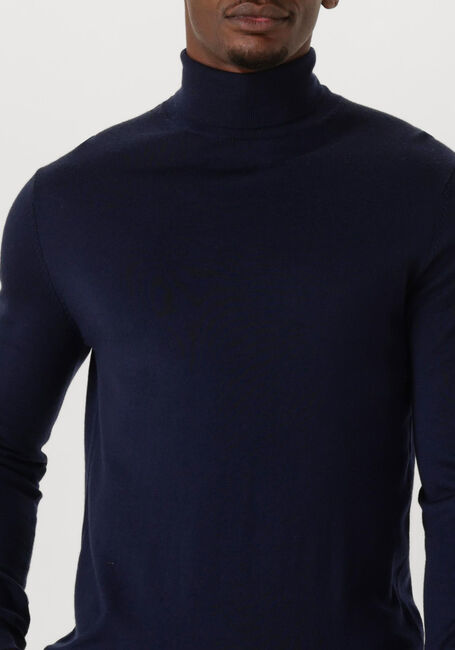 Dunkelblau SELECTED HOMME Rollkragenpullover SLHTRAY LS KNIT MERINO ROLL NECK - large