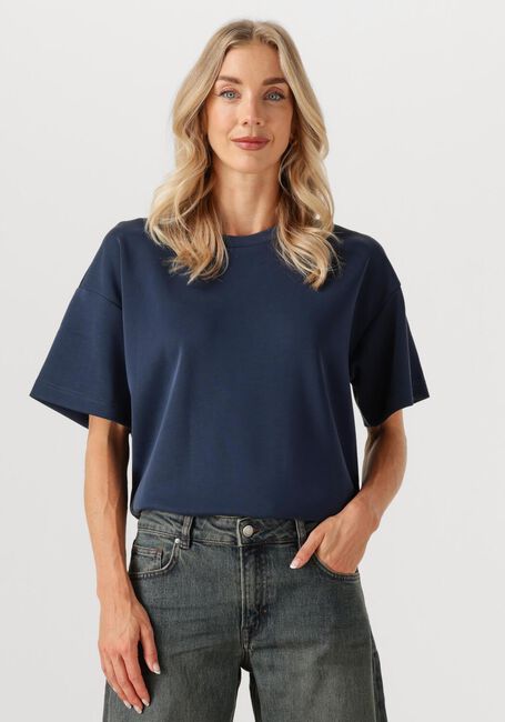 Blaue MY ESSENTIAL WARDROBE T-shirt HELLEMW EMB BOXY TEE - large