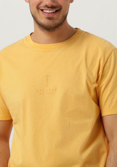 Gelbe CYCLEUR DE LUXE T-shirt HYBRID - large