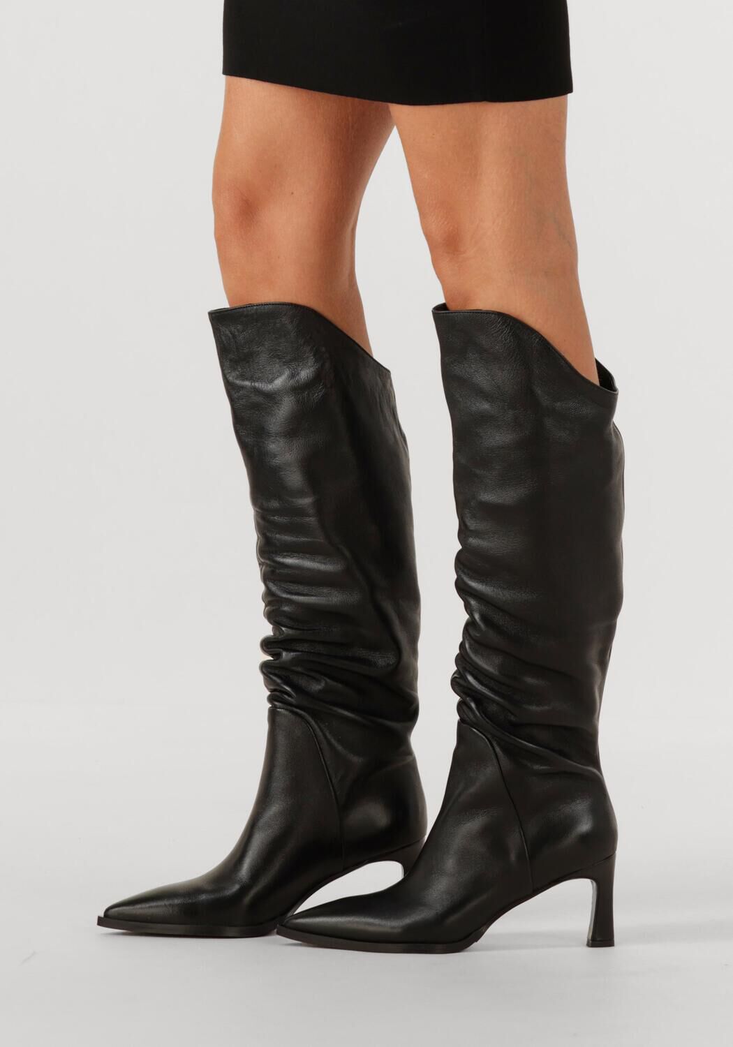 Schwarze LINA LOCCHI Hohe Stiefel AV 135 - large