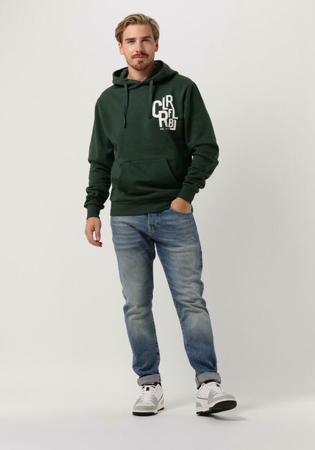 Dunkelgrün COLOURFUL REBEL Sweatshirt CLRFL RBL AMS. 2013 HOODIE - large