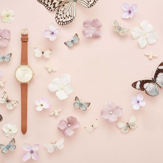 Braune OLIVIA BURTON  BIG DIAL - large