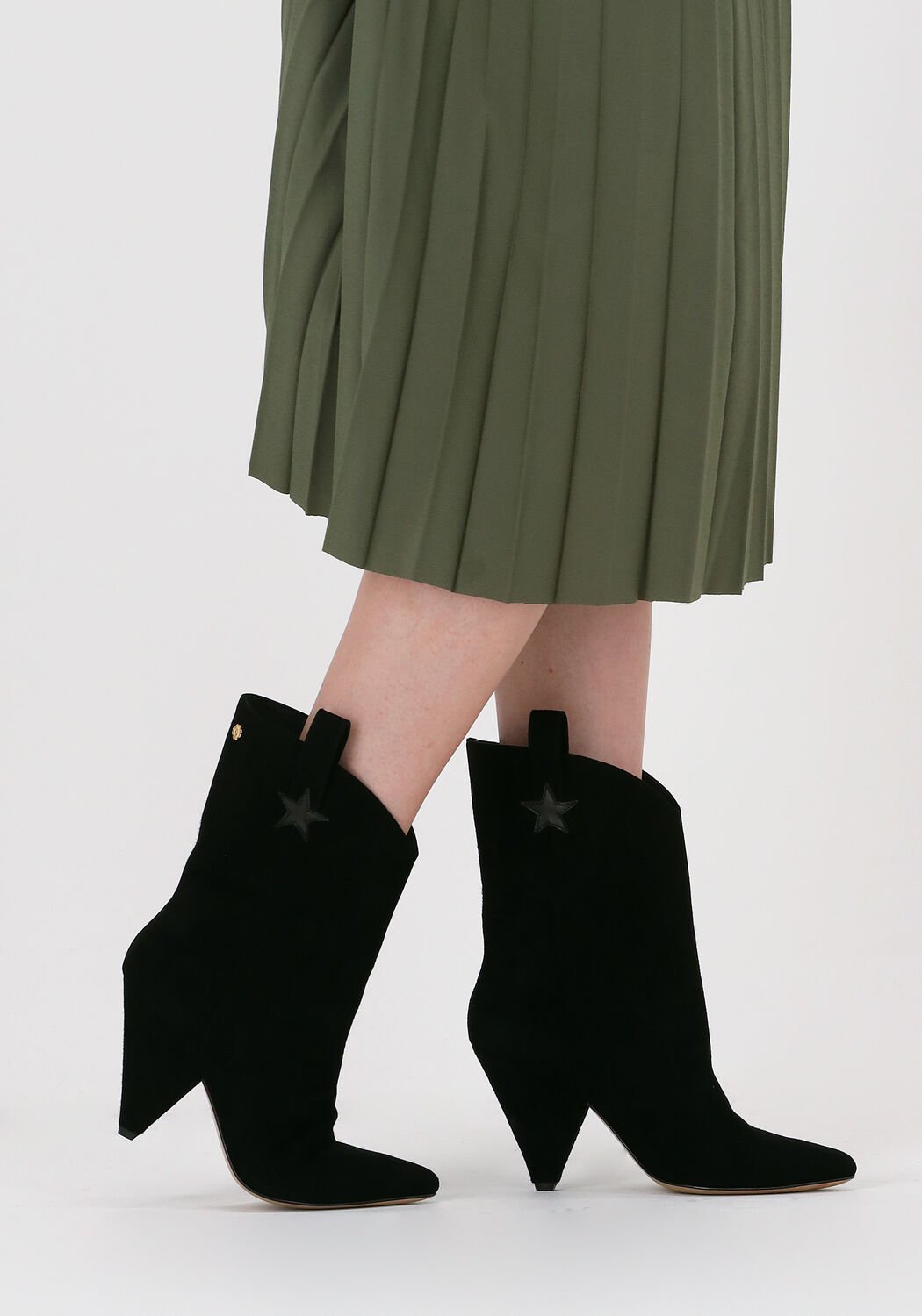 Schwarze FABIENNE CHAPOT Cowboystiefel JOSEFIN ANKLE BOOT - large