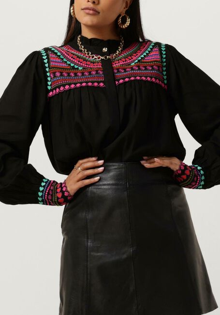 Schwarze HARPER & YVE Blusen YASMIN-LS - large