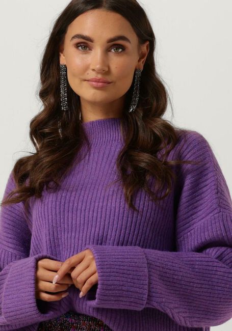 Lilane CO'COUTURE Pullover ROW BOX CROP KNIT - large