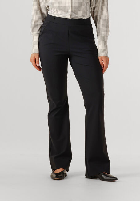 Schwarze STUDIO ANNELOES Schlaghose FLAIR BONDED TROUSERS - large