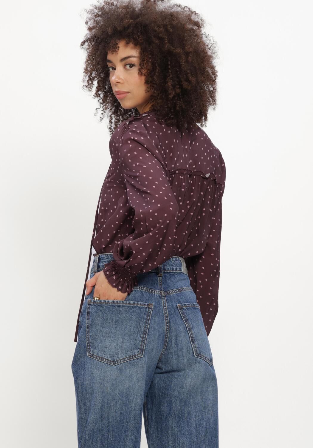 Bordeaux SILVIAN HEACH Blusen BLOUSE ORINTA - large