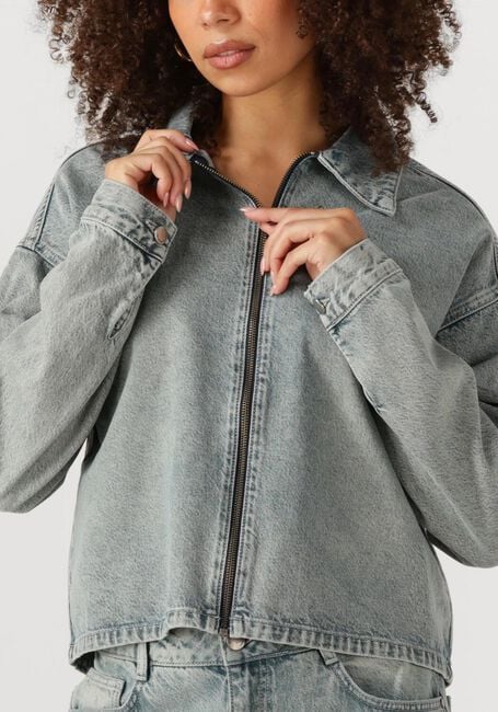 Graue MY ESSENTIAL WARDROBE Jeansjacke MWMALEA 174 BOXY JACKET - large