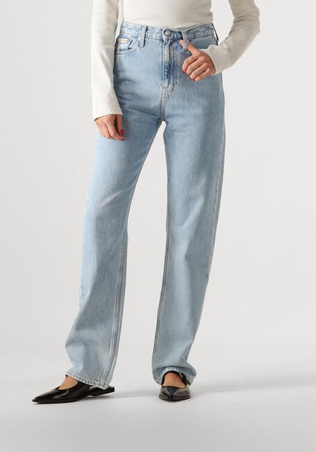 Hellblau CALVIN KLEIN Straight leg jeans HIGH RISE STRAIGHT - large