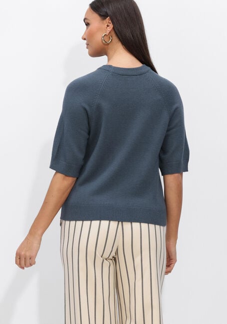 Blaue OBJECT Pullover OBJLANEY RUBIN SS PULLOVER - large