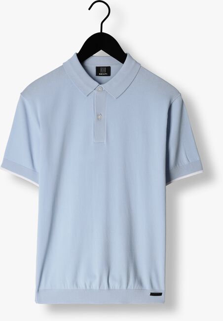 Hellblau GENTI Polo-Shirt K7024-1260 - large