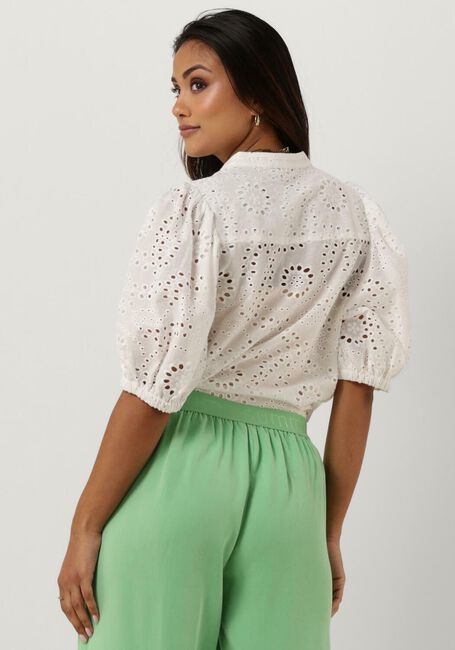 Wei&szlig;e SUMMUM Blusen BLOUSE CHIFFLY EMBROIDERY - large