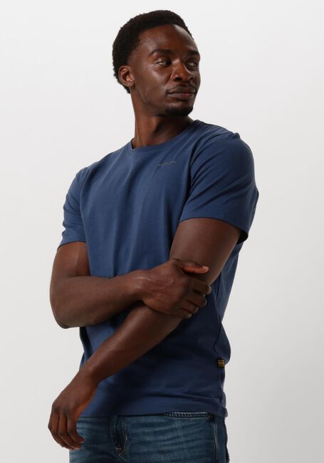 Dunkelblau G-STAR RAW T-shirt SLIM BASE R T S/S - large