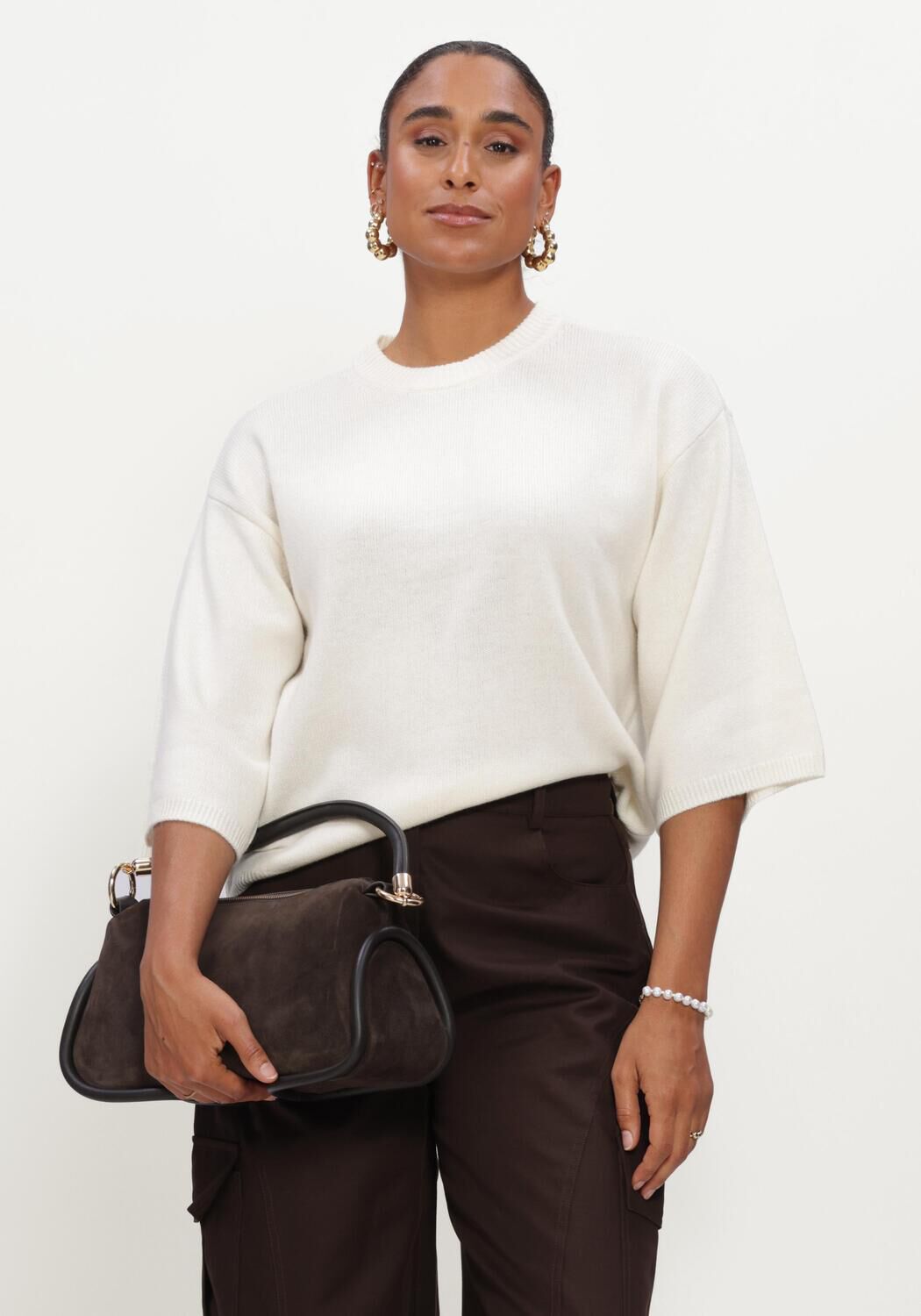 Ecru COPENHAGEN MUSE Tops & T-shirts CMSIENNA-PULLOVER - large