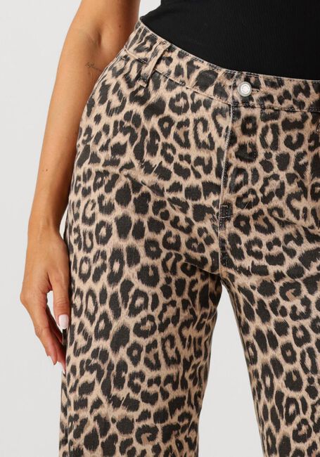 Braune CATWALK JUNKIE Bootcut jeans TAILORED LEOPARD JEANS - large