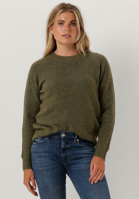 Dunkelgr&uuml;n SELECTED WOMEN Pullover SLFLULU LS KNIT O-NECK B - large