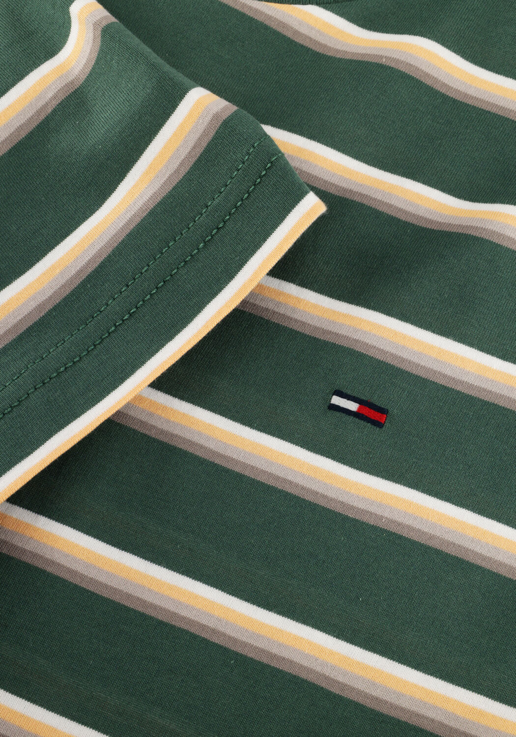 Gr&uuml;ne TOMMY JEANS T-shirt TJM RLX STRIPE SS TEE - large