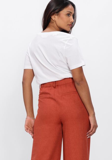 Wei&szlig;e SELECTED WOMEN T-shirt SLFESSENTIAL SS V-NECK TEE - large